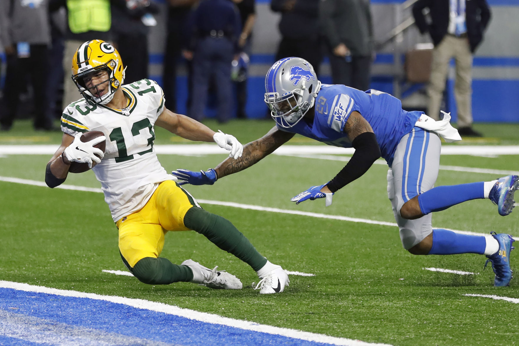 Packers 23, Lions 20